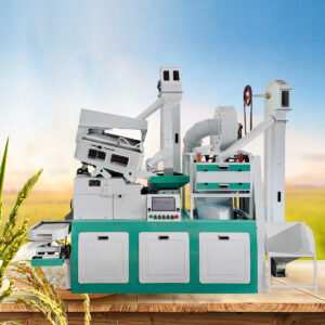 combined rice milling machine