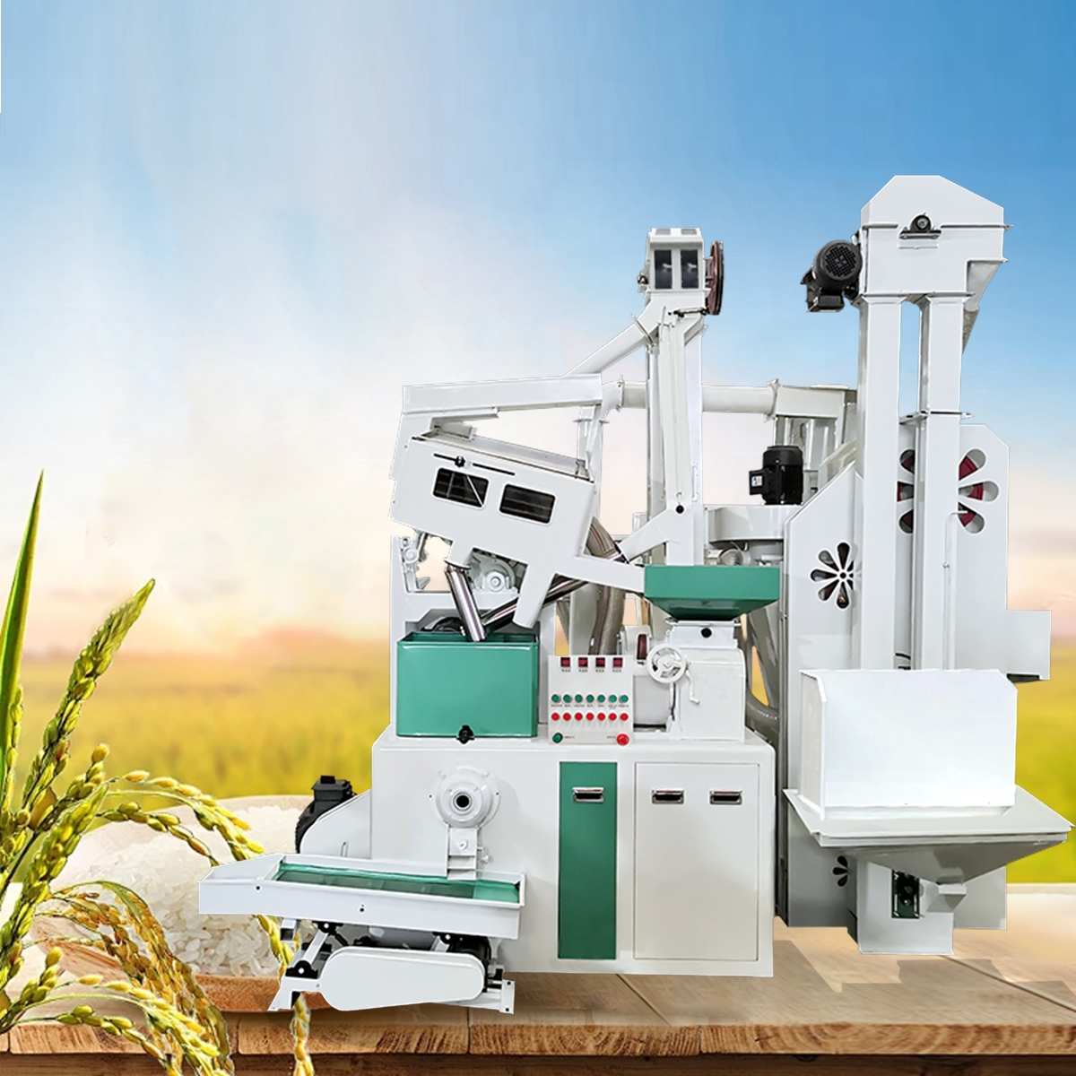 Fully Automatic Rice Milling Line for High Yield & Premium Quality Rice combined rice mill machine