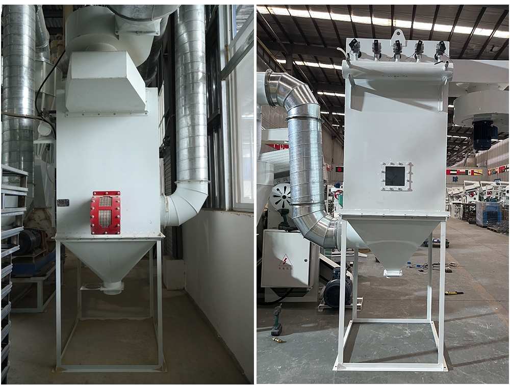 Pulse Dust Collector | Efficient Dust Removal System for Rice Milling Plants xqy 18